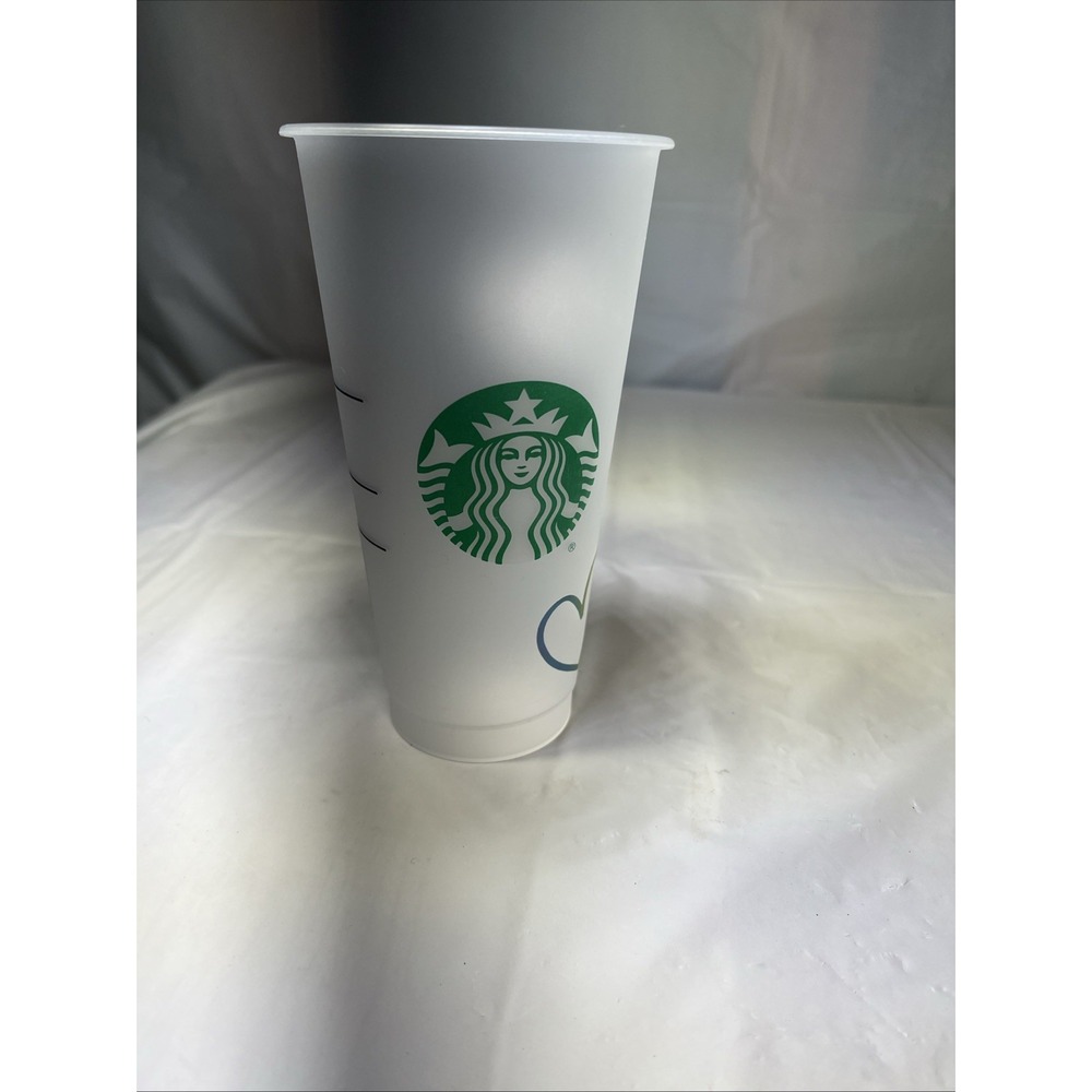 Starbucks 23 oz. Reuseable Frosted Plastic Cold Cup (no Lid/ Straw)